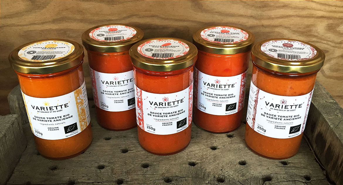 VARIETTE SAUCES TOMATES