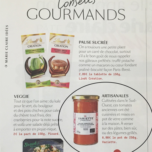 marie claire idées variette