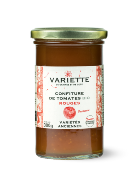 Confiture de tomates anciennes rouges – BIO