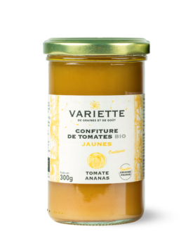 Confiture de tomates anciennes jaunes BIO