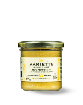 Houmous au piment d’Espelette BIO