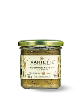 Houmous NOIR au cumin BIO