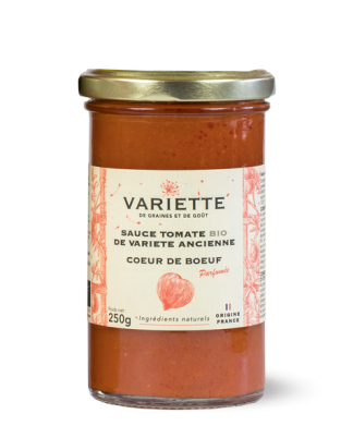sauce tomate coeur de boeuf rouge