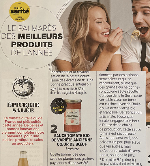Sauce tomate ancienne COEUR DE BOEUF Prix Bien Manger
