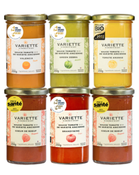 Pack découverte sauces tomates primées 2024