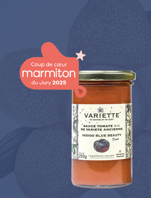 sauce tomate indigo bleu beauty prix marmiton 2025 coup de coeur du jury
