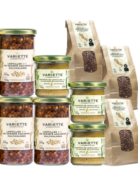 Coffret lentilles anciennes bios